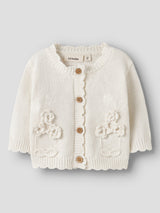 Lil' Atelier Baby Dola vest Coconut Milk