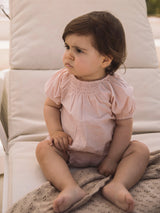 Lil' Atelier Baby Dayna loose top Peach Whip