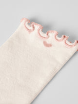 Lil' Atelier Mini Fiducia sokken Coconut Milk MISTY ROSE