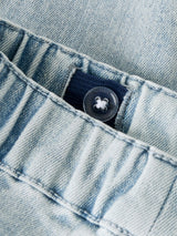 Lil' Atelier Baby Frances loose jeans Light Blue Denim