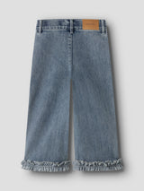 Lil' Atelier Mini Damla wide jeans Medium Blue Denim