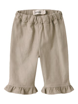 Lil' Atelier Baby Doreen wide pant Oxford Tan