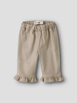Lil' Atelier Baby Doreen wide pant Oxford Tan