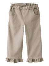 Lil' Atelier Mini Doreen wide pant Oxford Tan