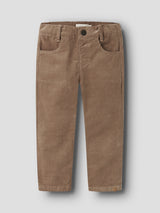 Lil' Atelier Mini Ryansomba broek Sepia Tint