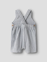 Lil' Atelier Baby Frey short overall Coconut Milk
