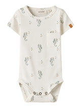 Lil' Atelier Baby Gayo Sev romper Coconut Milk SEAHORSE