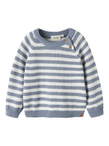 Lil' Atelier Baby Dason trui Coconut Milk TRADEWINDS