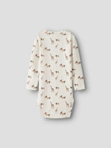 Lil' Atelier Baby Layo Geu romper Coconut Milk LION