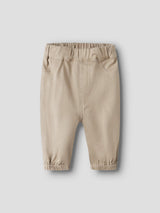 Lil' Atelier Baby Doreen loose pant Oxford Tan