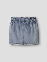 Lil' Atelier Mini Funda loose dnm skirt Medium Blue Denim