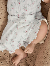 Lil' Atelier Baby Rachello loose shorts Coconut Milk STRAWBERRY