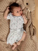 Lil' Atelier Baby Rachello loose shorts Coconut Milk STRAWBERRY