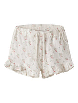 Lil' Atelier Baby Rachello loose shorts Coconut Milk STRAWBERRY