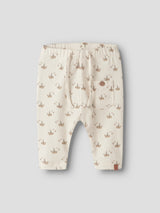 Lil' Atelier Baby Gayo sak loose pant Coconut Milk BOAT