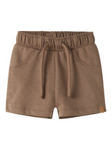 Lil' Atelier Baby Omas sweat shorts Coca Mocha