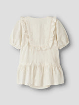 Lil' Atelier Baby Hosa ss loose body dress Coconut Milk