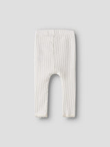 Lil' Atelier Baby Haldis slim leggings Coconut Milk
