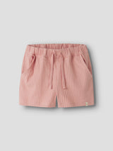 Lil' Atelier Mini Saseline shorts Rose Tan