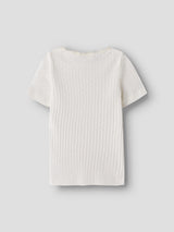 Lil' Atelier Mini Haldis ss slim top Coconut Milk