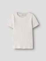 Lil' Atelier Mini Haldis ss slim top Coconut Milk