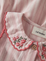 Lil' Atelier Baby Jera sl loose body dress Morganite