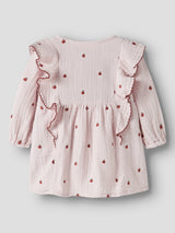Lil' Atelier Baby Kamma ls loose body dress Hushed Violet