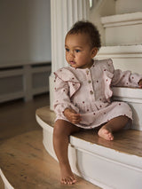 Lil' Atelier Baby Kamma ls loose body dress Hushed Violet