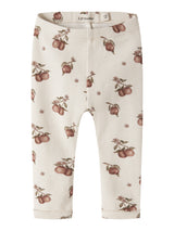Lil' Atelier Baby Gayo sig slim leggings Turtledove APPLE