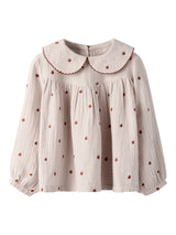 Lil' Atelier Mini Kamma ls loose shirt Hushed Violet