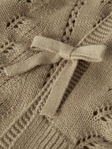 Lil' Atelier Mini Leou sl knit vest Twill