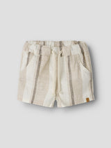 Lil' Atelier Mini Fibert shorts Coconut Milk
