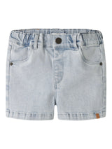 Lil' Atelier Mini Frances shorts Light Blue Denim