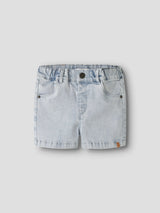 Lil' Atelier Mini Frances shorts Light Blue Denim