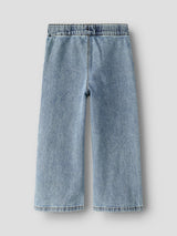 Lil' Atelier Mini Karole sim wide jeans Medium Blue Denim