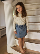 Lil' Atelier Mini Karole dnm skirt Medium Blue Denim