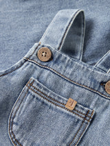 Lil' Atelier Baby Karole loose dnm overall Medium Blue Denim