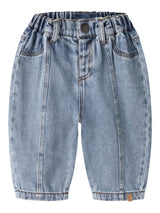 Lil' Atelier Baby Karole tapered jeans Medium Blue Denim