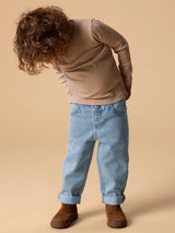 Lil' Atelier Mini Darlee loose jeans noos Medium Blue Denim