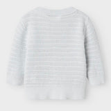 Lil' Atelier Baby Frejo knit trui Ancient Water