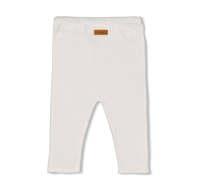 Feetje Broek gebreid Offwhite - Essential Knits
