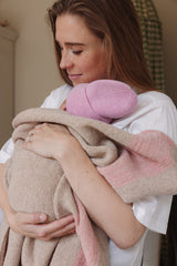Hvid Beanie Newborn Cotton Candy