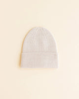 Hvid beanie Fonzie Newborn cream