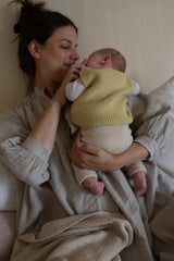Hvid vest Harvey light yellow
