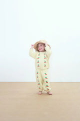Tinycottons mini cherries knitted baby cardigan