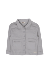 Baje Studio Ameix cargo jacket blue steel