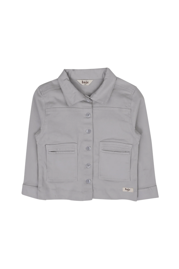 Baje Studio Ameix cargo jacket blue steel