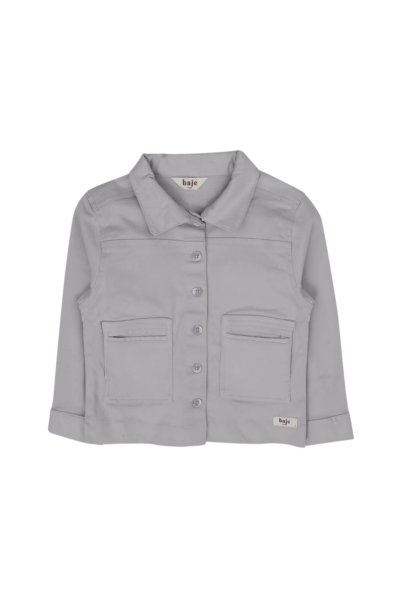 Baje Studio Ameix cargo jacket blue steel