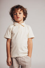 Baje Studio Vassal jersey polo vanilla