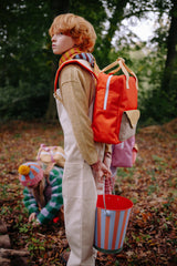 Sticky Lemon Medium Backpack Envelope Campfire Orange